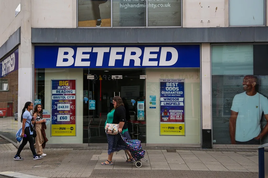 sito di scommesse betfred