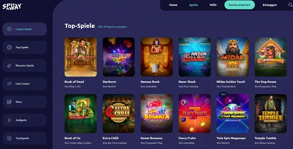 Casinò live Spin Away