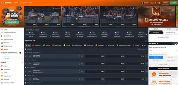 anteprima Bet Builder