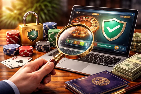 Online casino footer