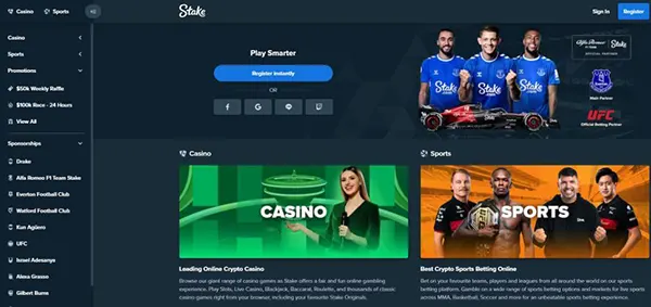 interfaccia crypto betting